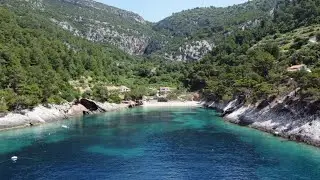 Kroatien Bacva Beach Korcula erste Impressionen