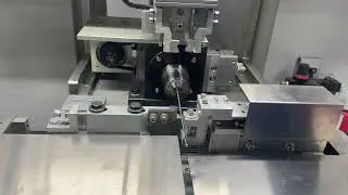 Automatic straightening machine for medical drill bits #drills #orthopaedicsurgeon #medicaldrills