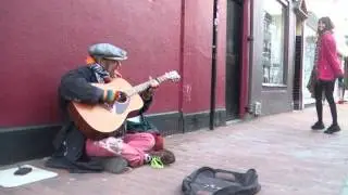 Beatles - Norwegian Wood - Acoustic Cover - Danny McEvoy (Busking in Brighton)