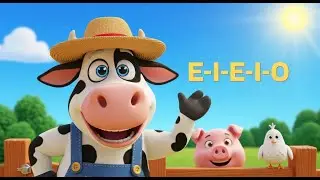 Old MacDonald Had a Farm E-I-E-I-O 🚜 | Farm Animals Sounds | Kids Songs