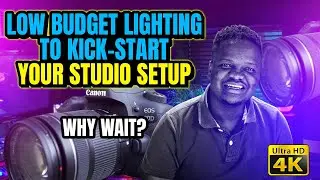 LOW BUDGET LIGHTING FOR YOUR START-UP PORTRAIT STUDIO!