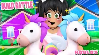 *Alicorn VS Unicorn* BUILD BATTLE 🦄 Overlook Bay Roblox