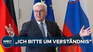 OHNE MASKE IN DER BAHN: Bundespr&auml;sident Steinmeier entschuldigt sich f&uuml;r Masken-Fauxpas