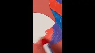 Mess Free Color Wonder Flamingo #ColorWonder #magic #crayola #color #draw #crafts #shorts