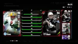 96 OVR Freeze Master Brett Favre! -  NEW QB!! - Madden NFL 17 Ultimate Team