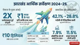 Jharkhand Economic Survey 2024&ndash;25 (part 1) | JPSC Prelims 2026 | JharGS House