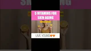 [Skin care] 5 Vitamins to fight skin aging #skincare #health #vitamin