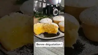 Fondant citron c&oelig;ur coulant lemon curd 😍🍋 (recette facile et rapide)