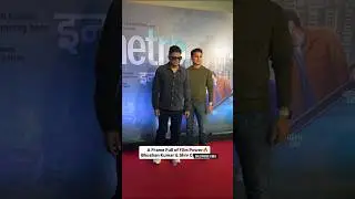 Producer Bhushan Kumar and Shiv Chanana spotted at the special screening of their film Metro #shorts