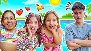 Jessica em uma História engraçada de novas Irmãs ft MC Divertida e Gatinha das artes