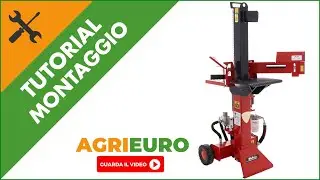 Montaggio e funzionamento spaccalegna ceccato Bull SPLE 6L - SPLE 8L