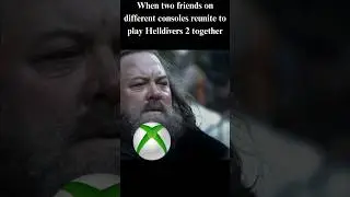 When your Xbox friend joins Helldivers 2