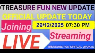Treasure fun New Update Today,Treasure Fun Withdrawal Update, treasure nft Live Streaming Today