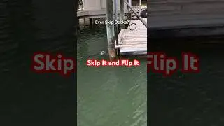 Skipping docks at Smith Mountain Lake #bassfishing #dockfishing #fish #postspawn #wackyrig #fyp
