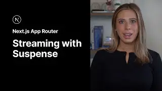 Streaming With Suspense