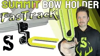 Summit FasTrack Bow Holder + All FasTrack Accessories for Viper PRO SD. Ultimate Hook, Phone Holder