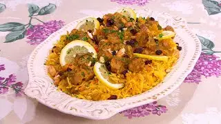 Machboos o Kabsa: arroz especiado con cordero
