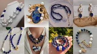 Baroque Pearl with Lapis Lazuli Combination Jewelry 🤩&ndash; Stunning & Unique Designs