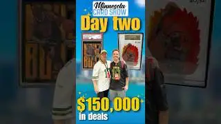 Minnesota Card Show Day 2 | Sports Card Deals & Grails 🤝