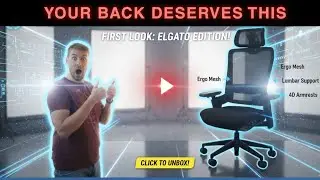 Elgato Embrace Chair - unboxing and build in under 7 minutes
