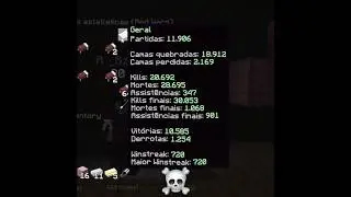 720/1000 Winstreak&hellip; 😳🤯🥶 #minecraft #bedwars #mushmc #bzuki #winsteak