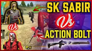 Sk Sabir Boss Vs Actionbolt //Free fire best phone players challenge...!!!