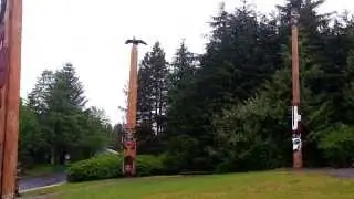 Saxman Village Totem Poles