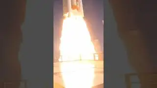 A unique view from the tower of a ULA lauch#shorts #ULA #unitedlauchalliance #atlasv