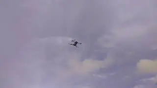dji mavic mini 1 FCC version camera gimbal horizontal balance and transmission signal test.