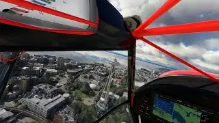 MSFS2020 Parallel 42 Kit Fox 2 Flying Around Seattle