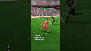 TOP 5 SATISFYING GOALS ✅ #shorts #fc26 #fc25