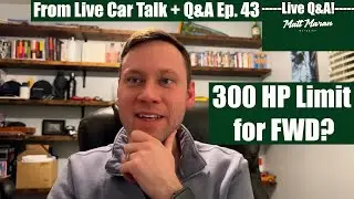 Why are FWD cars limited to ~300hp?