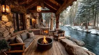 People Click This for the Winter Campfire & Nature Sounds … Stay for the River