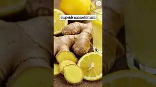 Recette naturelle pour perdre du poids rapidement #poidssant&eacute; #citron #gingembre #cumin #minceur