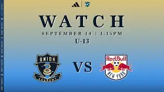 Philadelphia Union Academy U-13 vs. New York Red Bulls [9.14.25]