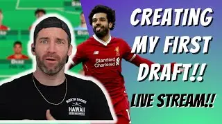 Haaland? Salah? | My First FPL Draft LIVE! | Ranking Your Squad!