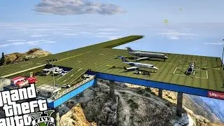 Mount Chiliad Airport - GTA 5 PC MOD (New Custom Civilian Air Port!)
