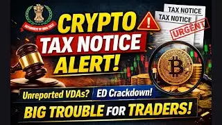 Income Tax Notices on Crypto Transactions - CBDT NUDGE Notices for Unreported Virtual Digital Assets