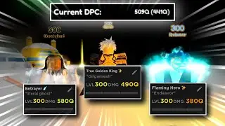 MY 3 MAX LEVEL UNITS! *500Q+ DPC* | Anime Fighters Simulator Mobile