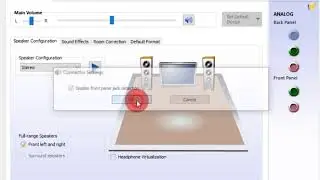 Enable front audio