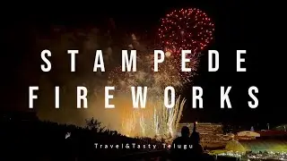 Calgary Stampede 2025 Fireworks Lights Up the Sky! Finale Evening Full Show in 4K| Canada#yyc#viral