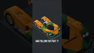 Day 6 of designing the Mazda 787B in LEGO #lego  #mocs  #prototype  #lemans