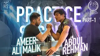 Table Practice Session 8 (ft Ab Rehman and team)-Part 1 | Iron Arm SuperFights | IAS