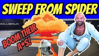 BJJ For Beginners | Sweep From Spider Guard