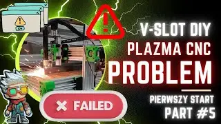 Problemy z plazmą CNC ! Stare źr&oacute;dło plazmy, błędy komunikacji ? MyPlasm Hobby CNC  #shorts