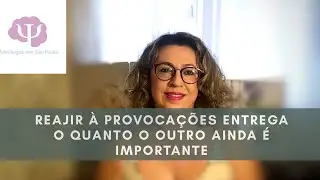 Não reaja a toda provocação. Não deixe que a intenção do outro em te ferir seja efetivada.