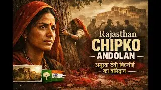 Rajasthan Chipko Andolan | अमृता देवी बिश्नोई की कहानी | India&rsquo;s First Environmental Movement |