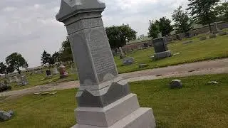 Mt. Hope cemetery near Sibley Illinois