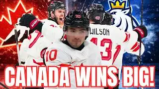 Team Canada SHUTS DOWN Czechia | LIVE REACTION!