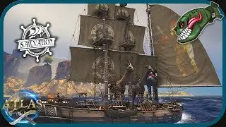 Atlas | Taming Blue Giraffes & Close Call with Ships of the Damned #7 (Atlas Sailvation Gameplay)
